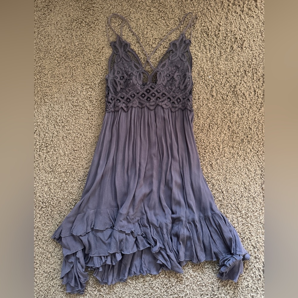 Free people Adela slip dress
